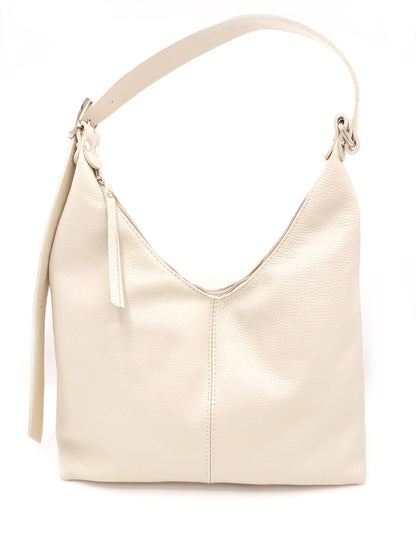 Soft Handbag and Crossbody Bag in genuine Dollar Leather - Made in Italy - Art. 24025