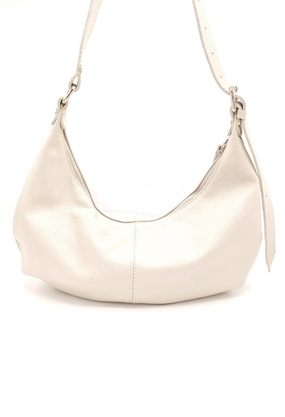 Soft Handbag and Crossbody Bag in Genuine Dollar Leather - Made in Italy - Art. 24026