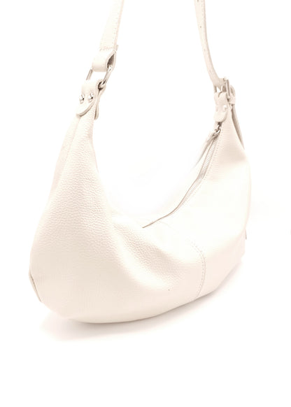 Soft Handbag and Crossbody Bag in Genuine Dollar Leather - Made in Italy - Art. 24026