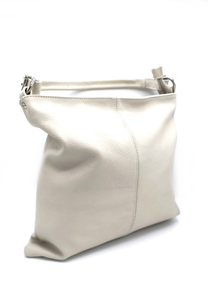 Soft Handbag in Genuine Dollar Leather - Made in Italy - Art. 24027