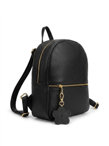 Soft Backpack in Genuine Dollaro Leather - Made in Italy - Art. 26113