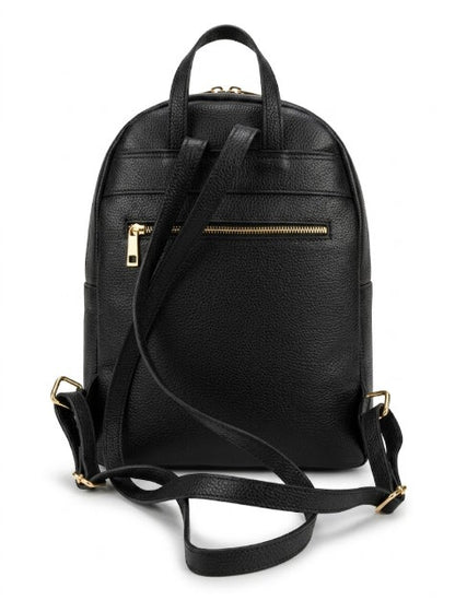 Soft Backpack in Genuine Dollaro Leather - Made in Italy - Art. 26114
