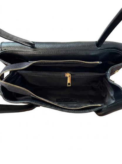 Soft Shoulder Bag in Genuine Dollaro Leather - Made in italy - Art. 26134