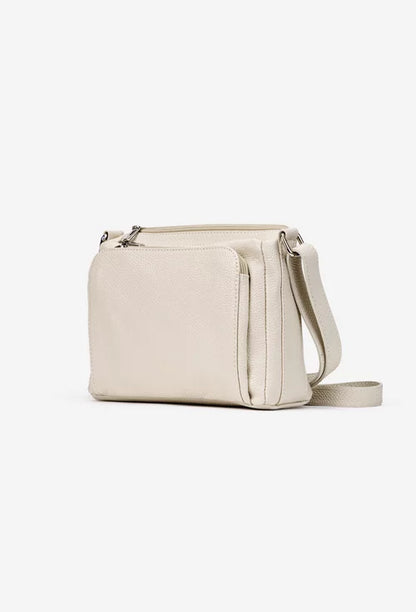 Soft Crossbody Bag in Genuine Dollar Leather - Made in Italy - Art. 25353