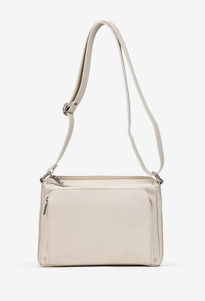 Soft Crossbody Bag in Genuine Dollar Leather - Made in Italy - Art. 25353