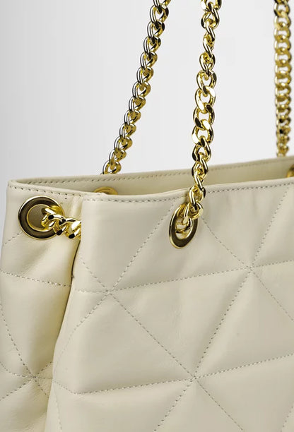 Structured Crossbody in Genuine Ruga Leather - Made in Italy - Art. 25360