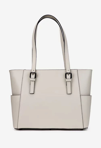 Structured Crossbody Bag in Genuine Ruga Leather - Made in Italy - Art. 25361