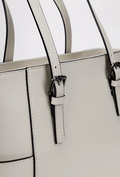 Structured Crossbody Bag in Genuine Ruga Leather - Made in Italy - Art. 25361