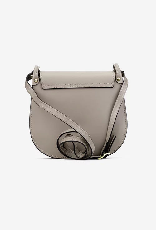 Genuine leather shoulder bag made in Italy