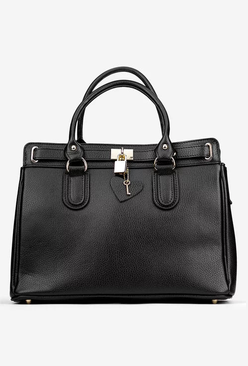 Geniune leather handbag made in Italy
