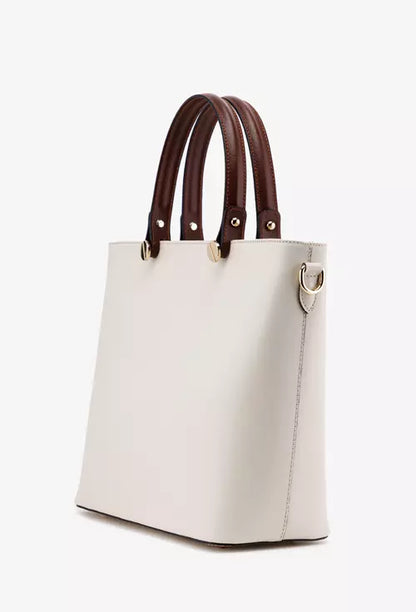 Structured Handbag in Genuine Ruga Leather - Made in Italy - Art. 25389