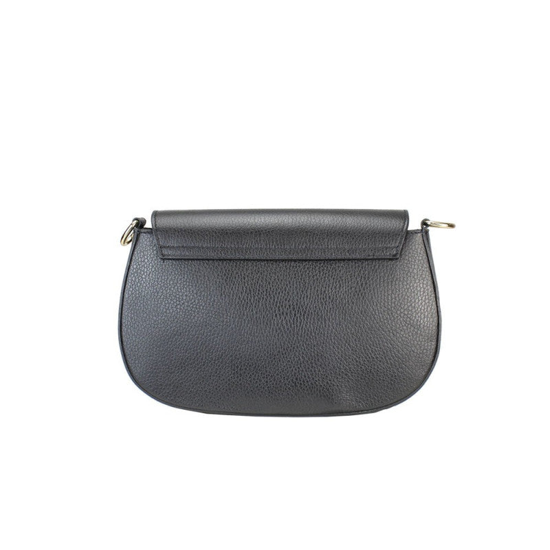 Genuine leather shoulder bag made in Italy