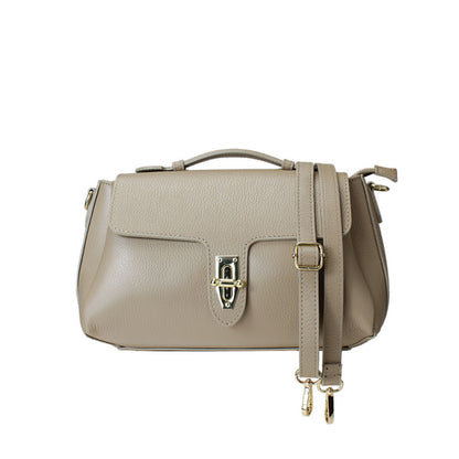 Soft Crossbody Bag in Genuine Dollar Leather - Made in Italy - Art. 24037