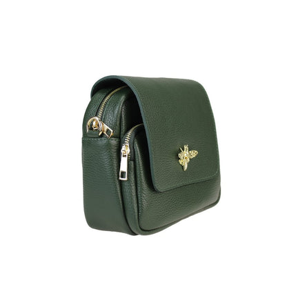 Soft Crossbody in Genuine Dollar Leather - Made in italy - Art. 24039