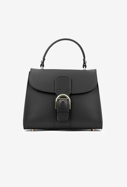 Structured Crossbody Bag in Genuine Dollar Leather - Made in Italy - Art. 25368