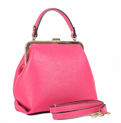 Genuine leather handbag made in Italy