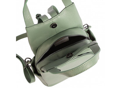 Genuine leather backpack made in Italy