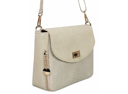 Genuine leather shoulder bag made in Italy