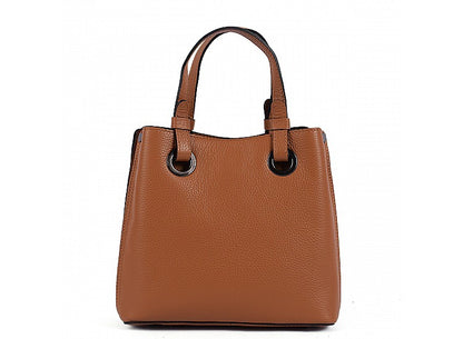Genuine leather handbag made in Italy
