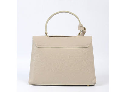 Structured Handbag in Genuine Dollar Leather - Made in Italy - Art. 23052