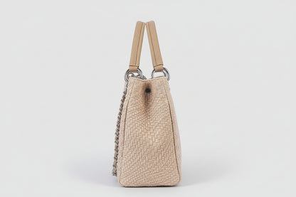 Genuine leather handbag made in Italy