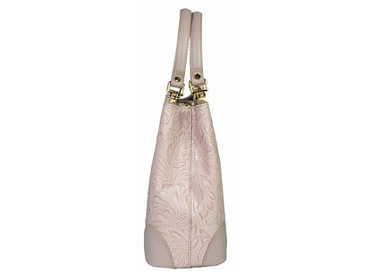 Genuine leather handbag made in Italy