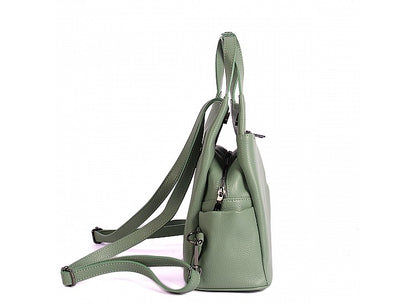 Genuine leather backpack made in Italy