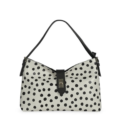 Soft Handbag in Genuine Dollaro Leather - Made in Italy - Art. 26113