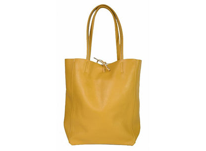 Genuine leather shoulder bag made in Italy