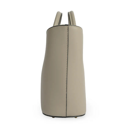 Structured Handbag in Genuine Ruga Leather - Made in Italy - Art. 26154