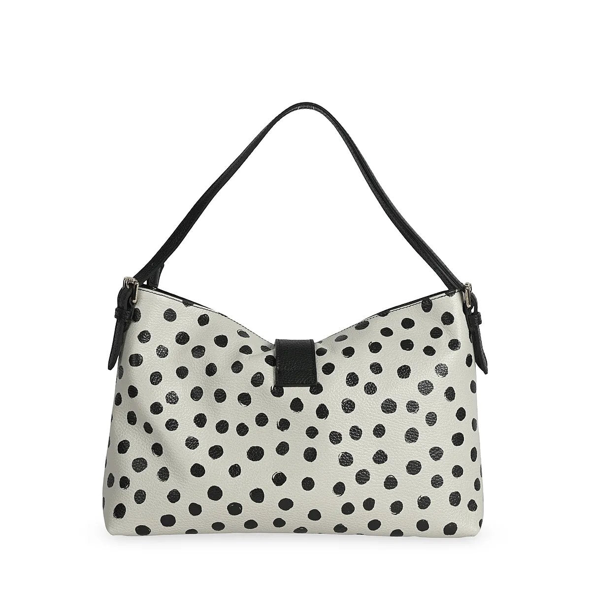 Soft Handbag in Genuine Dollaro Leather - Made in Italy - Art. 26113