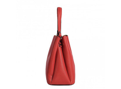Soft Handbag in Genuine Dollar Leather - Made in Italy - Art. 24048