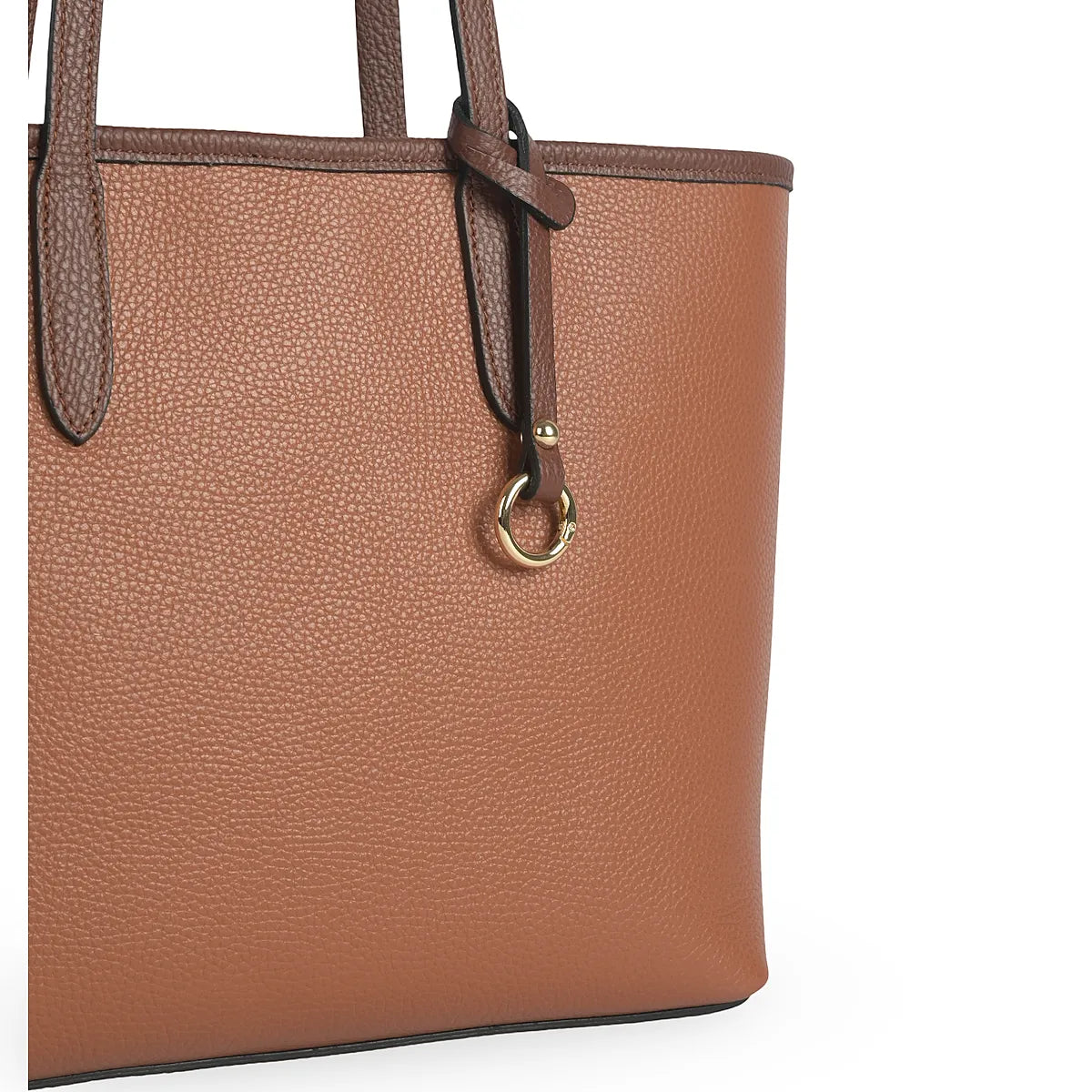 Structured Shoulder Bag in Genuine Dollaro Leather - Made in Italy - Art. 26053