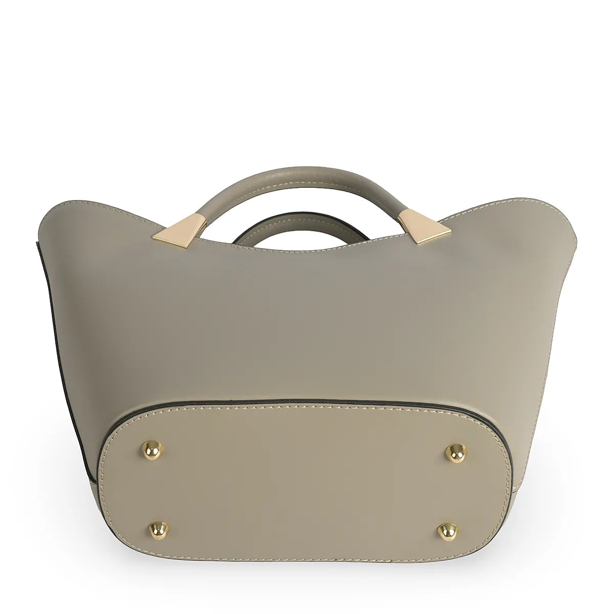 Structured Handbag in Genuine Ruga Leather - Made in Italy - Art. 26154