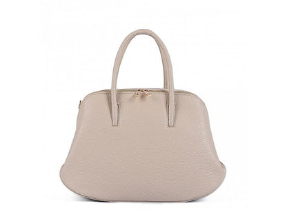 Structured Handbag in Genuine Dollar Leather - Made in Italy - Art. 24053