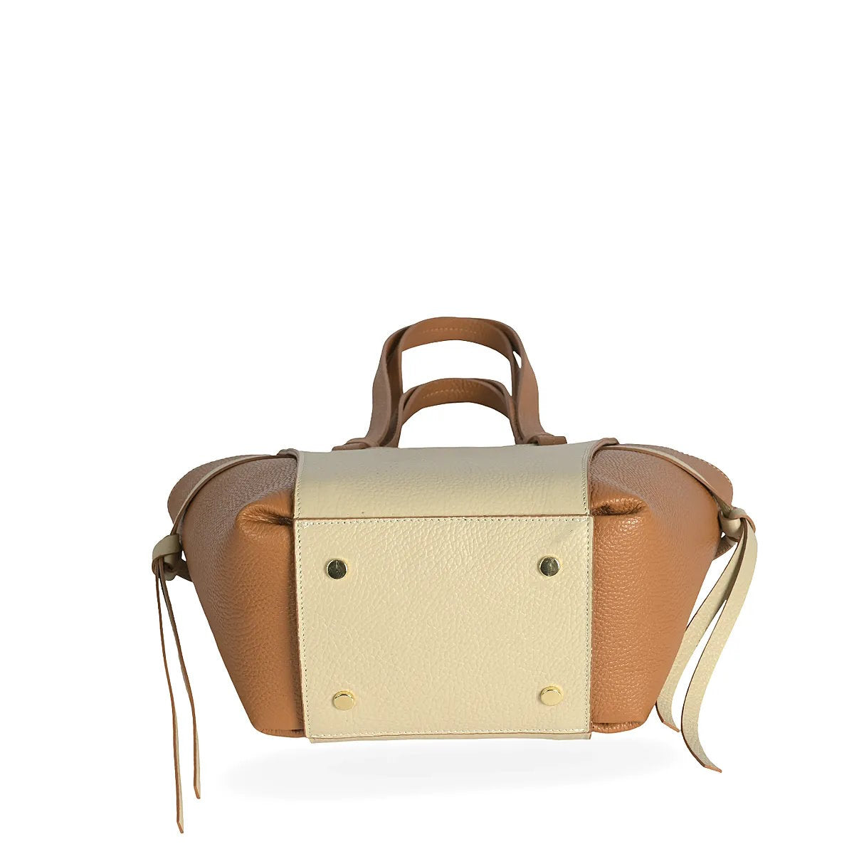 Soft Crossbody Bag and Handbag in Genuine Dollaro Leather - Made in Italy - Art. 26112