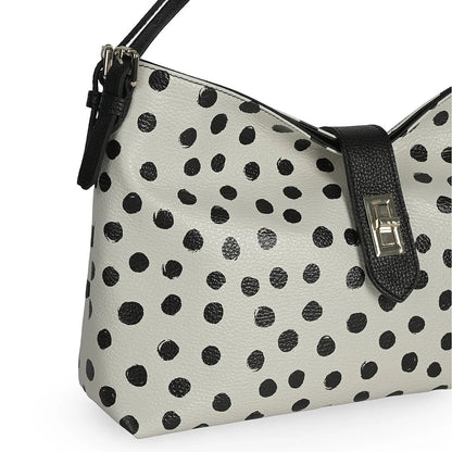 Soft Handbag in Genuine Dollaro Leather - Made in Italy - Art. 26113