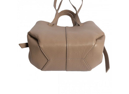 Soft Handbag and Crossbody Bag in Genuine Dollar Leather - Made in Italy - Art. 24049