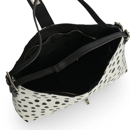 Soft Handbag in Genuine Dollaro Leather - Made in Italy - Art. 26113