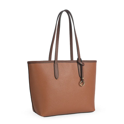 Structured Shoulder Bag in Genuine Dollaro Leather - Made in Italy - Art. 26053