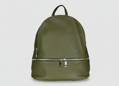 Soft Backpack in Genuine Dollar Leather - Made in Italy - Art. 24052