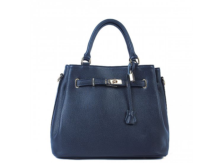 Genuine leather handbag made in Italy