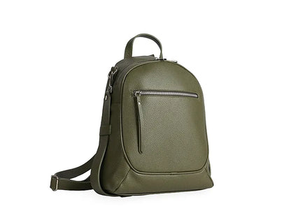 Structured Backpack in Genuine Dollaro and Croco Leather - Made in Italy - Art. 26088